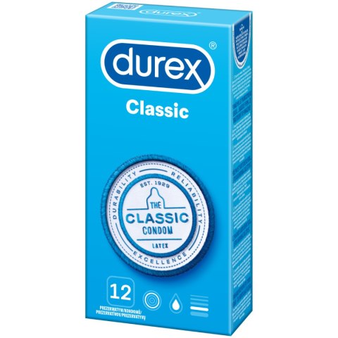 Prezerwatywy Durex Classic A12 Prezerwatywy Durex Classic A12