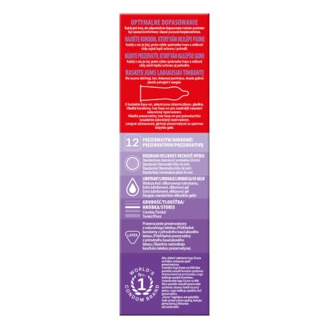 Prezerwatywy Durex Elite A12 Prezerwatywy Durex Elite A12