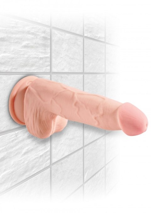 King Cock Plus 5" Triple Density Cock with Balls King Cock Plus 5" Triple Density Cock with Balls