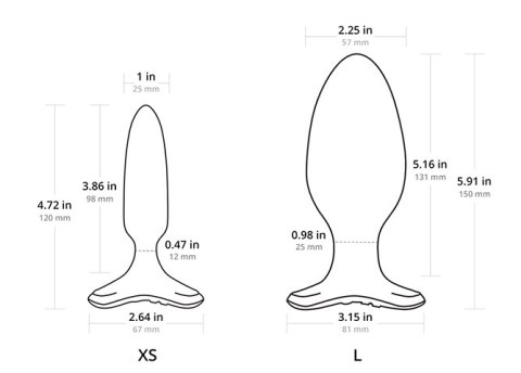 Smukły korek analny z wibracją – Lovense Hush 2 25 mm Smukły korek analny z wibracją – Lovense Hush 2 25 mm