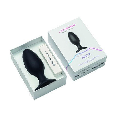 Szeroki korek analny z wibracją – Lovense Hush 2 57 mm Szeroki korek analny z wibracją – Lovense Hush 2 57 mm