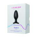 Szeroki korek analny z wibracją – Lovense Hush 2 57 mm