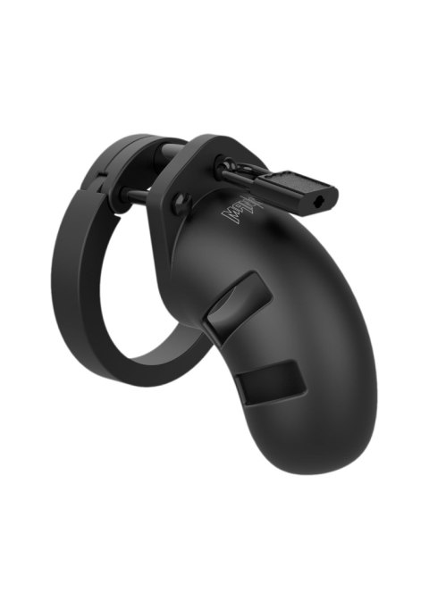 Pas cnoty silikonowy – ManCage Chastity Model 20 Black Pas cnoty silikonowy – ManCage Chastity Model 20 Black
