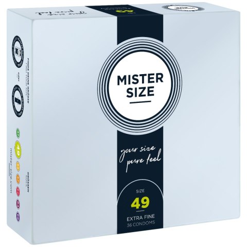 Mister.Size 49 mm Condoms 36 Pieces Mister.Size 49 mm Condoms 36 Pieces