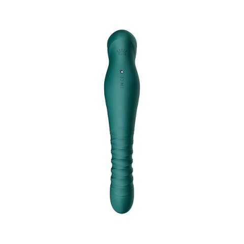 Pulsator Zalo King Vibrating Thruster Turquoise Green Pulsator Zalo King Vibrating Thruster Turquoise Green