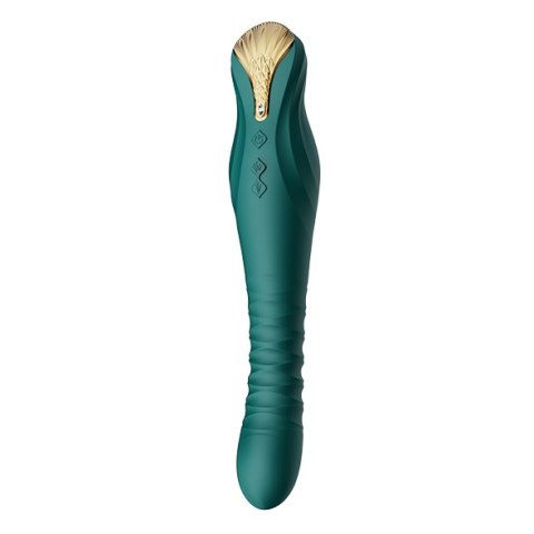 Pulsator Zalo King Vibrating Thruster Turquoise Green Pulsator Zalo King Vibrating Thruster Turquoise Green