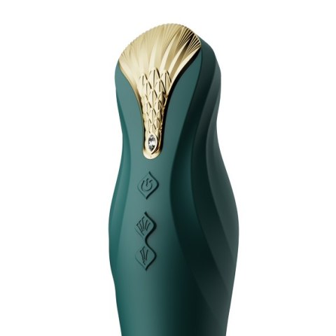 Pulsator Zalo King Vibrating Thruster Turquoise Green Pulsator Zalo King Vibrating Thruster Turquoise Green