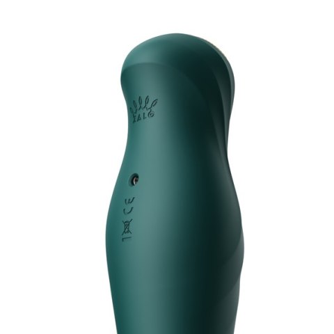 Pulsator Zalo King Vibrating Thruster Turquoise Green Pulsator Zalo King Vibrating Thruster Turquoise Green
