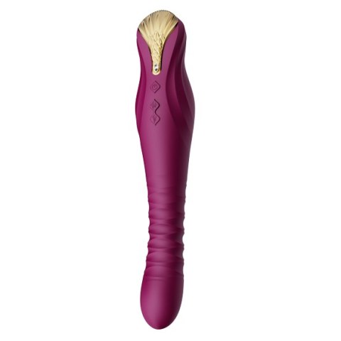 Pulsator Zalo King Vibrating Thruster Velvet Purple Pulsator Zalo King Vibrating Thruster Velvet Purple