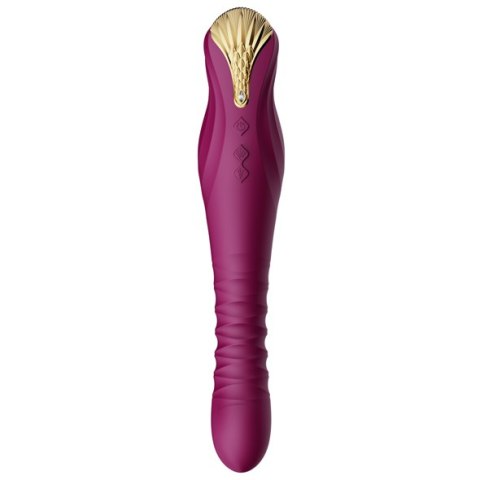 Pulsator Zalo King Vibrating Thruster Velvet Purple Pulsator Zalo King Vibrating Thruster Velvet Purple