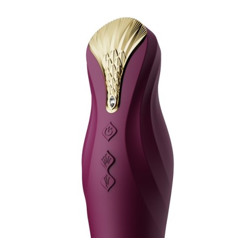 Pulsator Zalo King Vibrating Thruster Velvet Purple Pulsator Zalo King Vibrating Thruster Velvet Purple