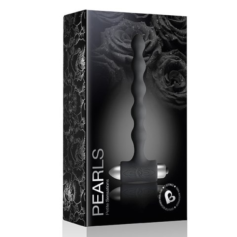 Korek analny z koralikami – Rocks-Off Petite Sensations Pearls Black Korek analny z koralikami – Rocks-Off Petite Sensations Pearls Black