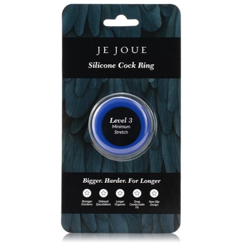 Silikonowy pierścień erekcyjny – Je Joue Minimum Stretch Blue Silikonowy pierścień erekcyjny – Je Joue Minimum Stretch Blue