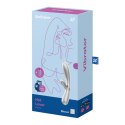Podgrzewany wibrator dla par – Satisfyer Hot Lover Silver/Champagne