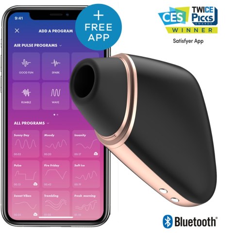 Satisfyer Love triangle black incl. Bluetooth and App Satisfyer Love triangle black incl. Bluetooth and App