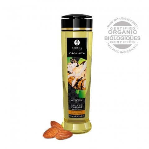 Shunga Natural Massage Oil Organica Almond Sweetness 240ml Shunga Natural Massage Oil Organica Almond Sweetness 240ml