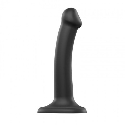Silicone Bendable Dildo Double Density Black S Silicone Bendable Dildo Double Density Black S