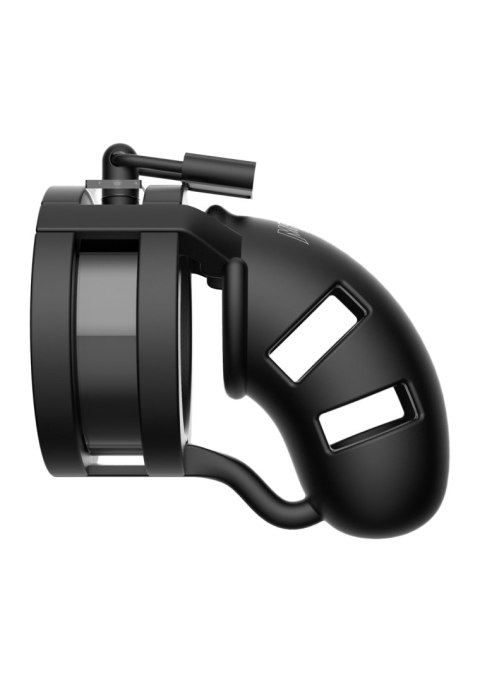 Pas cnoty silikonowy z rozdzielaczem jąder – ManCage Chastity Model 18 Silicone Cage Ballsplitter Black Pas cnoty silikonowy z rozdzielaczem jąder – ManCage Chastity Model 18 Silicone Cage Ballsplitter Black