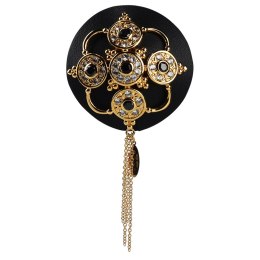 Skórzane nasutniki ozdobne – Upko Luxury Baroque Leather Pasties