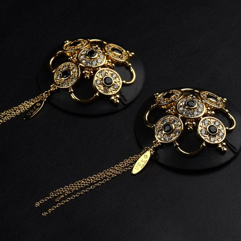 Skórzane nasutniki ozdobne – Upko Luxury Baroque Leather Pasties Skórzane nasutniki ozdobne – Upko Luxury Baroque Leather Pasties