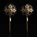 Skórzane nasutniki ozdobne – Upko Luxury Baroque Leather Pasties