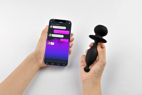 Wibrujący korek analny z króliczym ogonkiem – Magic Motion Magic Bunny