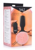Korek analny z wibracją i futerkiem – Tailz Pink Bunny Tail