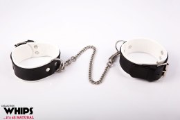 Kajdanki na kostki – Whips White Ankle Cuffs