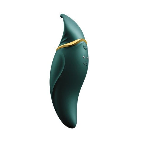 Wielofunkcyjny wibrator punktowy Zalo Hero Jewel Green Wielofunkcyjny wibrator punktowy Zalo Hero Jewel Green