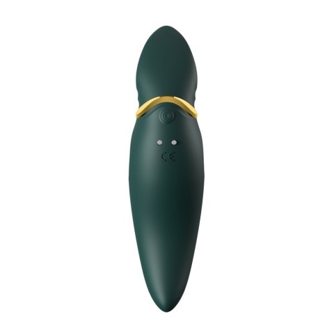Wielofunkcyjny wibrator punktowy Zalo Hero Jewel Green Wielofunkcyjny wibrator punktowy Zalo Hero Jewel Green