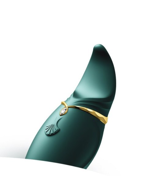 Wielofunkcyjny wibrator punktowy Zalo Hero Jewel Green Wielofunkcyjny wibrator punktowy Zalo Hero Jewel Green