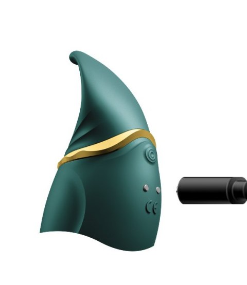 Wielofunkcyjny wibrator punktowy Zalo Hero Jewel Green Wielofunkcyjny wibrator punktowy Zalo Hero Jewel Green