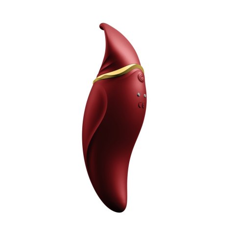 Wielofunkcyjny wibrator punktowy Zalo Hero Wine Red Wielofunkcyjny wibrator punktowy Zalo Hero Wine Red