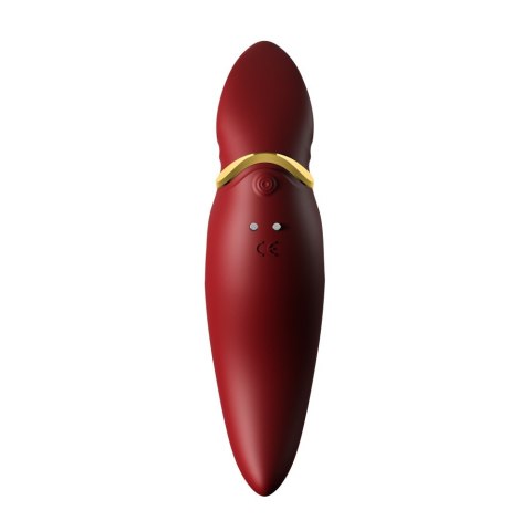 Wielofunkcyjny wibrator punktowy Zalo Hero Wine Red Wielofunkcyjny wibrator punktowy Zalo Hero Wine Red