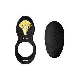 Pierścień erekcyjny z wymiennym stymulatorem – ZALO Bayek Obsidian Black