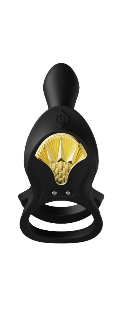 Pierścień erekcyjny z wymiennym stymulatorem – ZALO Bayek Obsidian Black Pierścień erekcyjny z wymiennym stymulatorem – ZALO Bayek Obsidian Black
