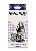 Korek Analny Z Kryształem Disco Diamond Plug Medium NS Novelties