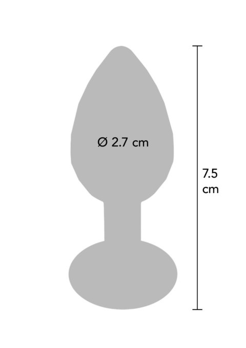 Korek Analny Z Kryształkiem Disco Diamond Plug Small NS Novelties