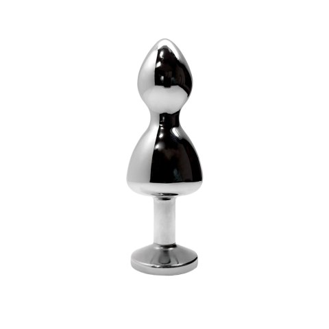 Korek analny Lollypop Double Ball Metal Plug L Red Wooomy