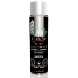 Lubrykant Jadalny O Smaku Lodów Miętowo-Czekoladowych Gelato Mint Chocolate Lubricant Water-Based 120Ml System JO