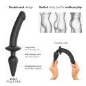 Dwustronny korek analny i dildo XXL – Strap-on-me Switch