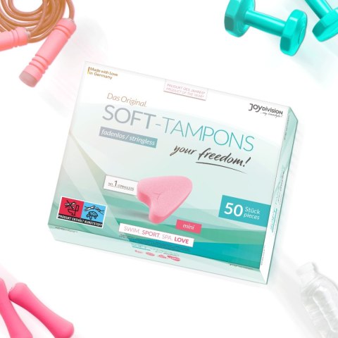 Tampony nawilżające mini – JoyDivision Soft-Tampons (50 szt.) Tampony nawilżające mini – JoyDivision Soft-Tampons (50 szt.)