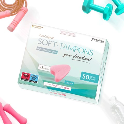 Tampony nawilżające standard – JoyDivision Soft-Tampons (50 szt.) Tampony nawilżające standard – JoyDivision Soft-Tampons (50 szt.)