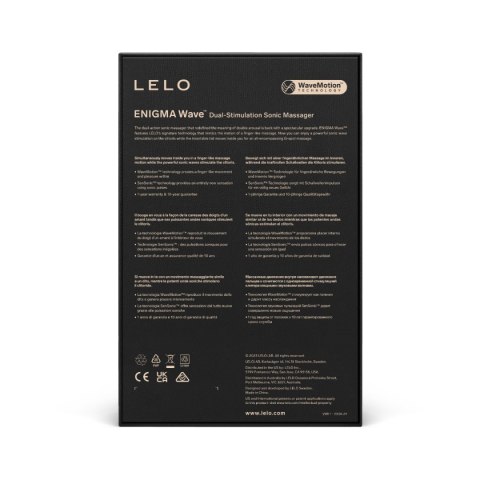 Wibrator Soniczny do Punktu G – Lelo Enigma Wave