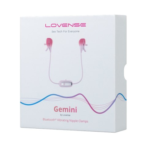 Zaciski na Sutki z Aplikacją - Lovense Gemini Zaciski na Sutki z Aplikacją - Lovense Gemini