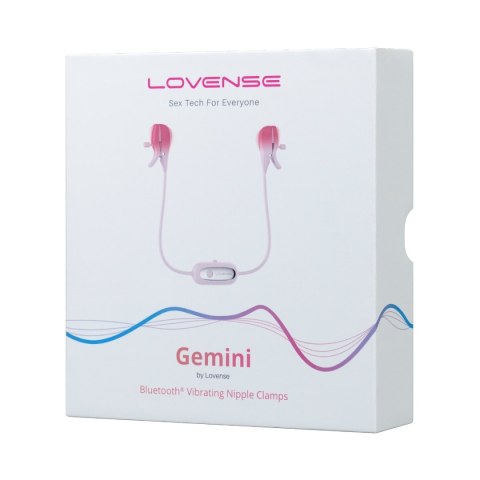 Zaciski na Sutki z Aplikacją - Lovense Gemini Zaciski na Sutki z Aplikacją - Lovense Gemini