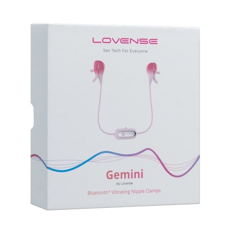 Zaciski na Sutki z Aplikacją - Lovense Gemini Zaciski na Sutki z Aplikacją - Lovense Gemini