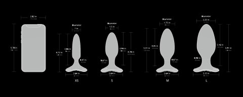 Korek analny sterowany aplikacją 44 mm – Lovense Hush 2 Korek analny sterowany aplikacją 44 mm – Lovense Hush 2