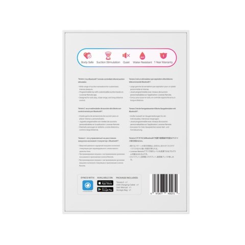 Wibrator łechtaczki z Bluetooth – Lovense Tenera 2 Wibrator łechtaczki z Bluetooth – Lovense Tenera 2