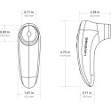 Wibrator łechtaczki z Bluetooth – Lovense Tenera 2